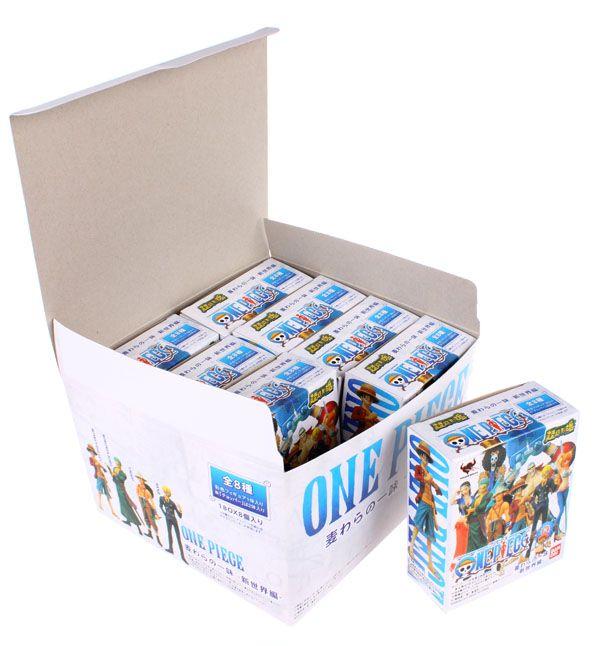 วันพีช New World 10ตัว ฐานใส (กล่องฟ้า)