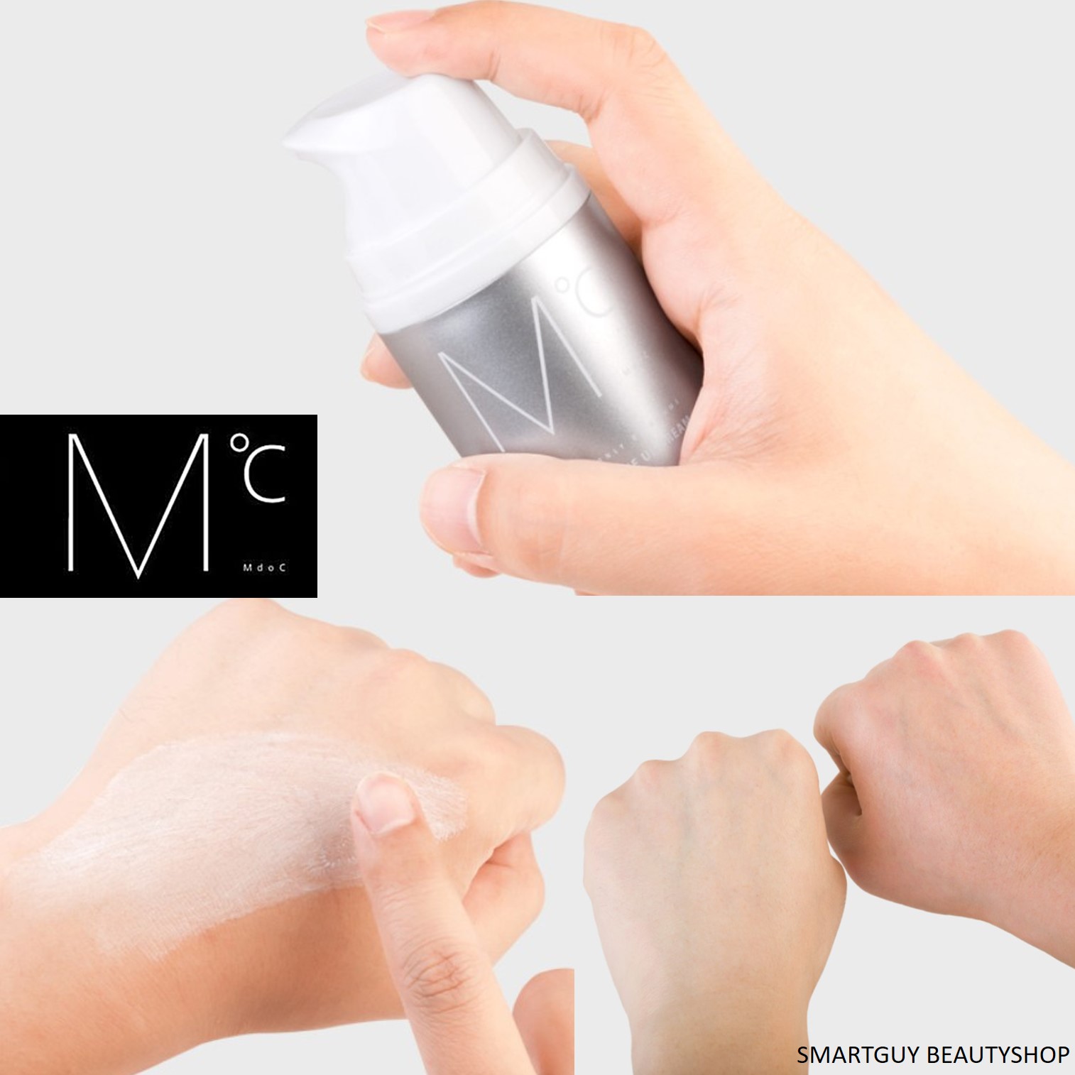 Mdoc Whitening Tone Up Cream 50ml Made In Korea ครีมโทนอัพปรับแต่งผิวหน้าเรียบเนียนกระจ่างใสสำหรับผู้ชายจากเกาหลีของแท้