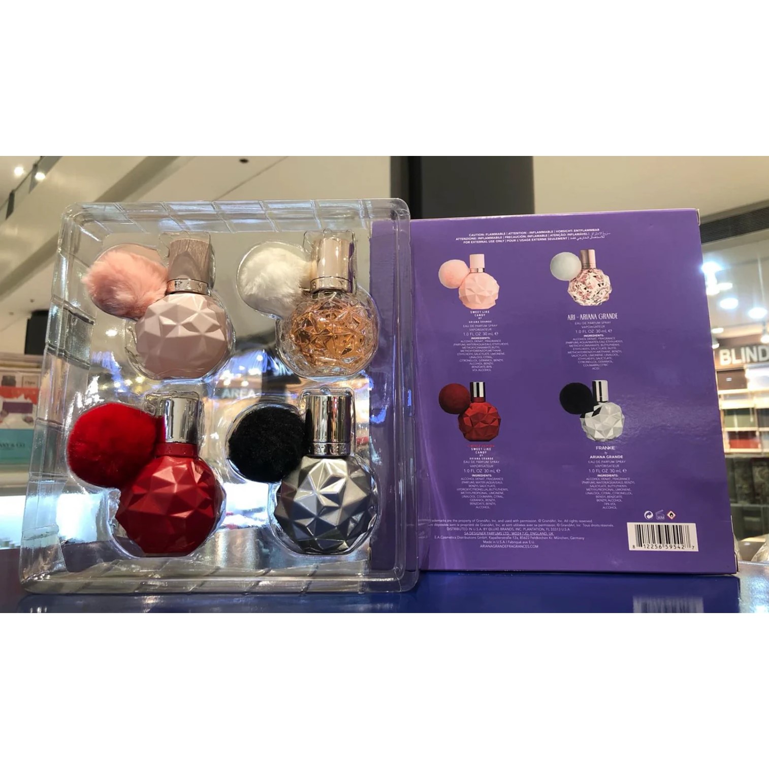 Ariana Grande Perfume Set เซ็ตน้ำหอมผู้หญิงกลิ่นหอมหวานเซ็กซี่สุดพิเศษสินค้านำเข้าจากต่างประเทศของแท้พร้อมส่ง