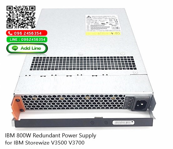 IBM 800W, Redundant Power Supply, for IBM Storewize, V3500, V3700