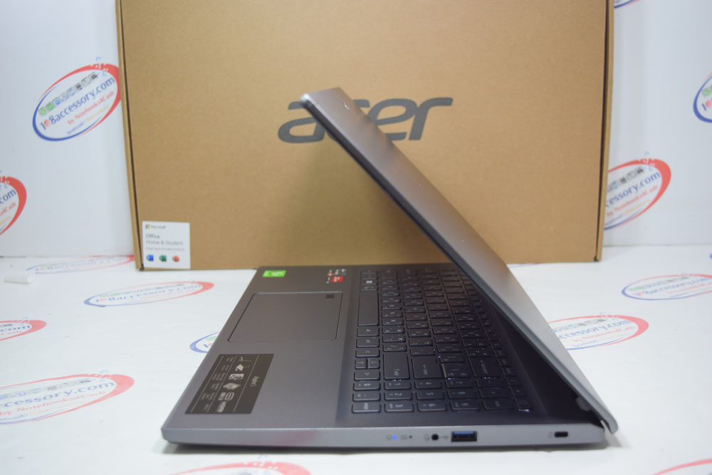 Acer Aspire 5 15.6นิ้ว60Hz Ryzen5 Gen5 RAM8 SSD512 มีสแกนนิ้ว สภาพ 99% ครบกล่อง