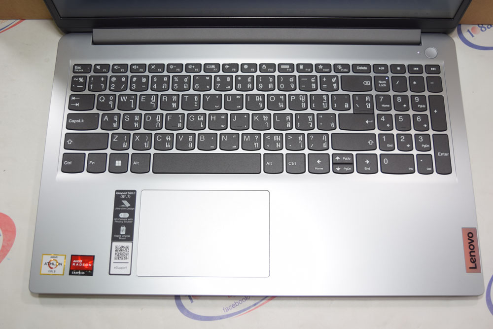 ของใหม่ ถูกกว่าห้าง Notebook Lenovo IdeaPad 1 จอ15.6 FHD AMD Athlon Ram 4 SSD M.2 Win11 แท้