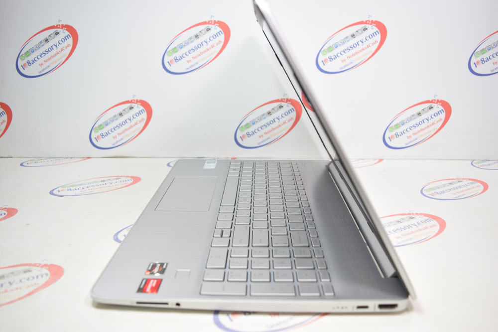 ขายโน๊ตบุ๊ค HP 15s จอ 15.6” IPS 60Hz ซีพียู Ryzen 5 RAM16 SSD 512 จอสวย แบตดี