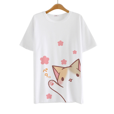 เสื้อยืด ลาย Neko Atsume