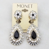 Dianond Earring - Black