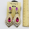 Dianond Earring - Pink