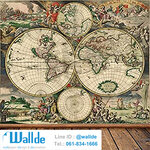 สั่งพิมพ์วอลเปเปอร์ วอลเปเปอร์ลายแผนที่ 0016