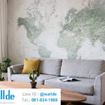 สั่งพิมพ์วอลเปเปอร์ ลายแผนที่ 0005