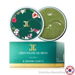 Jayjun greentea eye gel patch 120g. แผ่นเจลมาส์คใต้ตาเพิ่มความชุ่มชื่นลดปัญหาริ้วรอยหมองคล้ำใต้ตาอย่างได้ผล สินค้านำเข้าจากประเทศเกาหลีของแท้