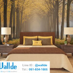 สั่งพิมพ์วอลเปเปอร์ ลายป่าไม้ 0014