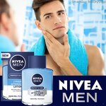 NIVEA MEN Protect & Care 2 Phase Aftershave Lotion Refreshes and Protects Your Shaven Skin 100ml. ผลิตภัณฑ์โลชั่นบำรุงผิวหนังการโกนหนวดสูตรใหม่จากนีเวียเม็น