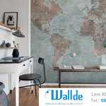 สั่งพิมพ์วอลเปเปอร์ ลายแผนที่ 0008