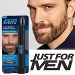 Just For Men 1-Day Beard&Brow Color Brush In Medium Brown ผลิตภัณฑ์เปลี่ยนสีหนวดเคราในรูปแบบแปรงปัดใช้งานง่ายขึ้นสินค้านำเข้าจากออสเตรเลียพร้อมส่ง