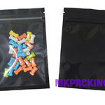 ซองซิปแบน ตั้งไม่ได้ -- หน้าใส หลังสีดำ