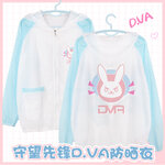 เสื้อแจ็คเก็ตกันแดด+กันละอองฝน ลาย D.Va | Overwatch