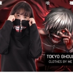 เสื้อกันหนาว ลาย tokyo ghoul