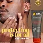 Cancer Council Hydrating Sunscreen for Men SPF50+ 100ml ครีมกันแดดผิวหน้าและลำคอสูตรสำหรับผู้ชายสินค้านำเข้าจากออสเตรเลียของแท้พร้อมส่ง