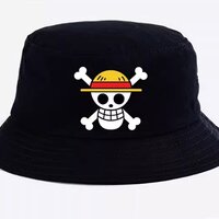 หมวกชาวประมงธีมวันพีซ ผู้ใหญ่ (56-60 ซม.)