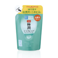 Hada Labo Gokujyun Medicated Skin Conditioner Skin Lotion สีเขียวเข้ม รีฟิว 170 ml.(แถบเหลือง)