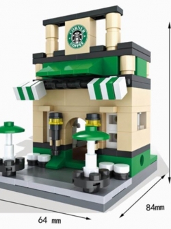 มินิโมเดลร้าน Corner Coffee