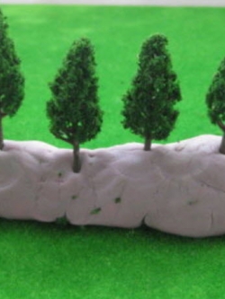 ต้นสน สูง 4.8 ซ.ม. (N Z scale) / 25 ต้น
