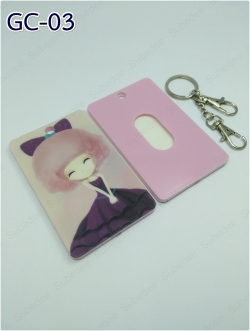 ที่ใส่คีย์การ์ดมีพวงกุญแจ CG-03