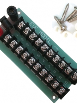 แผงจ่ายไฟ DC/AC เข้า 3 จุด ออก 10 จุด