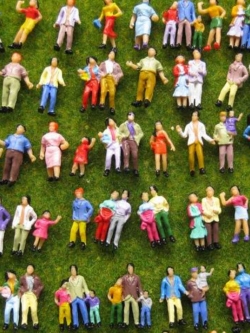 คน สเกล 1:87 คละแบบ / 25 คน