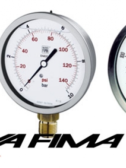 "NUOVAFIMA" PRESSURE GAUGE (เกจวัดแรงดัน)