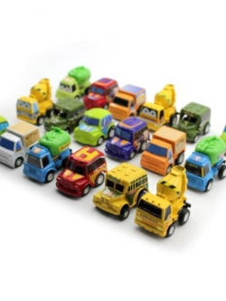 รถจิ๋ว คละแบบ ชุด 6 คัน