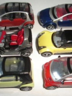 Model Car สเกล 1:87 ชุด 6 คัน