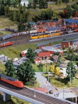 Train/Railway theme (scale 1:87)