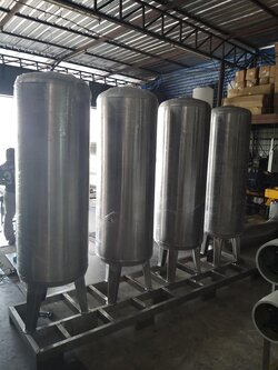 ถังกรองสแตนเลส48นิ้ว120ซม.x200ซม.x6มม.