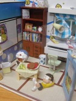 DIY ห้องโดเรมอน+โนบิตะ (ประกอบเสร็จแล้ว)