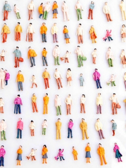 คน สเกล 1:100 คละแบบ 200 ตัว