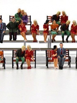 คนนั่ง สเกล 1:48 จำนวน 1 ตัว