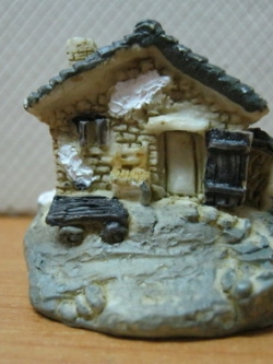 กระท่อมชนบทเรซิ่น