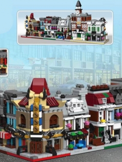 มินิโมเดลรวมชุด 6 ร้าน (6-in-1)