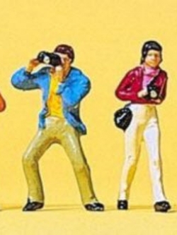 Photographers (1:87) ชุด 6 ตัว (Presier 10089)