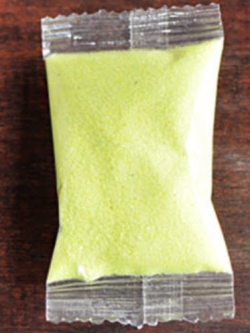 ทรายสี สีเหลือง ขนาด 25 กรัม