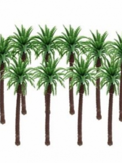 ต้นปาล์ม (สเกล 1:100) สูง 13 ซ.ม. / 5 ต้น