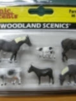 สัตว์เลี้ยงในฟาร์ม (Farm Animals) 6 ตัว (Woodland)