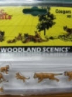 ชุด Cougars and Cubs 6 ตัว (Woodland)