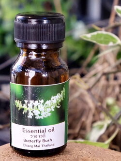 น้ำมันหอมระเหยราชาวดี Butterfly Bush Essential Oil
