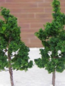 ต้นไม้ สูง 5 ซ.ม. / ชุด 10 ต้น