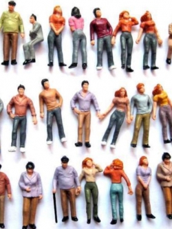 คนจิ๋ว สเกล 1:48 คละแบบ / 50 ตัว (premium)