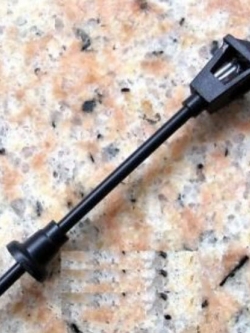 เสาไฟทางเดินโลหะ 3V สูง 6.5 ซ.ม. / 5 ต้น (มี resistor)