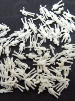 คน (Street people) สเกล 1:150 คละแบบ สีขาว / 100 คน