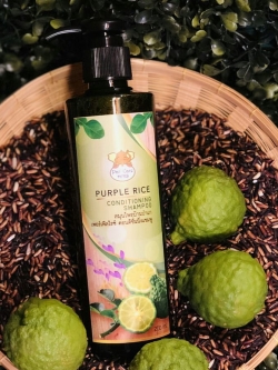 แชมพูข้าวก่ำผสมมะกรูด