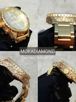 นาฬิกาติดเพชร (สั่งทำ)